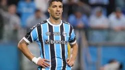 RS - PORTO ALEGRE - 12/07/2023 - COPA DO BRASIL 2023, GREMIO X BAHIA - Luis Suarez jogador do Gremio lamenta chance perdida durante partida contra o Bahia no estadio Arena do Gremio pelo campeonato Copa do Brasil 2023. Foto: Pedro H. Tesch/AGIF