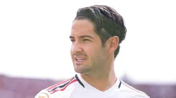 Pato no jogo contra o Bahia
