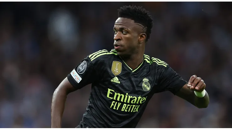 Vini Jr em ação pelo Real Madrid na temporada 2022/23 Foto: Clive Brunskill/Getty Images