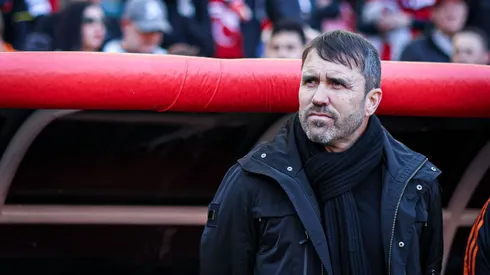 Foto: Maxi Franzoi/AGIF- Coudet lamenta derrota sofrida