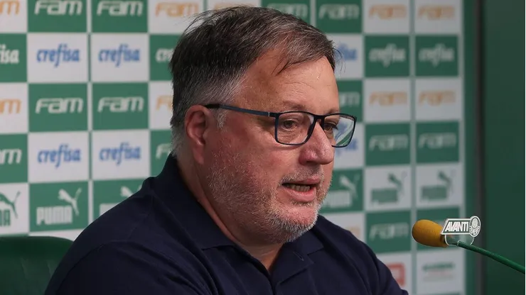 O diretor de futebol Anderson Barros, da SE Palmeiras. Foto: Cesar Greco