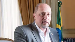 Foto: Rodrigo Ziebell / Palácio Piratini - Barcellos é o presidente do Inter