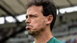 Foto: Thiago Ribeiro/AGIF - Fernando Diniz tecnico do Fluminense durante partida contra o Santos no estadio Maracana pelo campeonato Brasileiro A 2023.