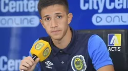 Foto: Reprodução/Rosário Central - Alan Rodríguez teve o nome sondado no Corinthians