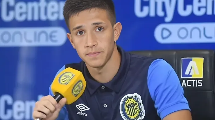 Foto: Reprodução/Rosário Central - Alan Rodríguez teve o nome sondado no Corinthians