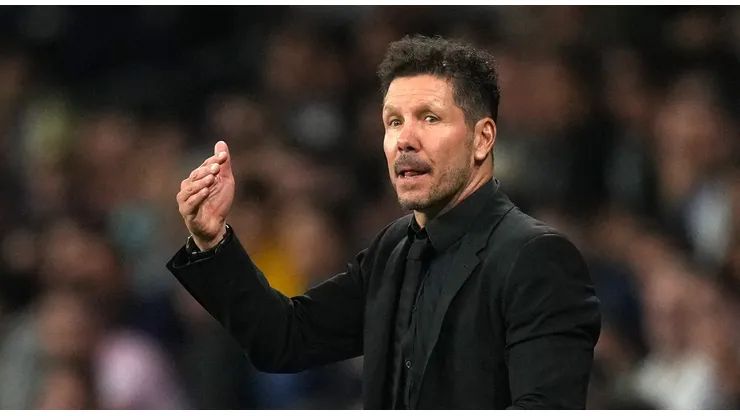 Diego Simeone, treinador do Atlético de Madrid, enquadra João Félix após jogador falar publicamente que gostaria de jogar no Barcelona. Foto: Alex Caparros/Getty Images