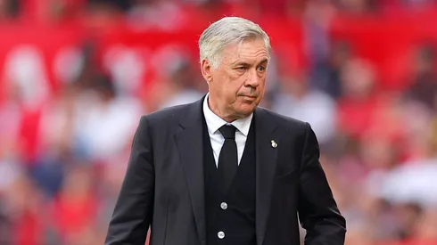 Carlo Ancelotti, técnico do Real Madrid, fala sobre as saídas de grandes ídolos da equipe em entrevista. Foto: Fran Santiago/Getty Images