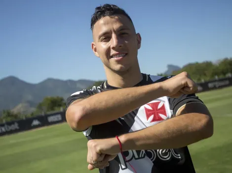 O Vasco APRESENTOU Sebastián Ferreira e o atacante deve ser titular contra o Corinthians