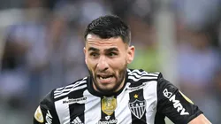 Júnior Alonso empolgou a torcida do Vasco. Pedro Vilela/Getty Images - Júnior Alonso não vai jogar no Santos