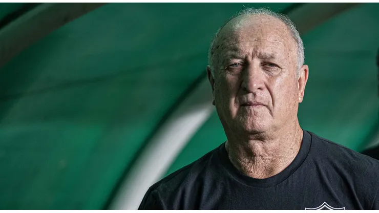 Felipão, técnico do Atletico-MG tem missão dura para resolver até o fim do primeiro turno do Brasileirão. Foto: Heber Gomes/AGIF
