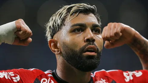 Gabriel Barbosa, o Gabigol atinge marca inédita no futebol brasileiro com gol contra o Grêmio na Copa do Brasil Foto: Pedro H. Tesch/AGIF