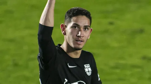 SP - Braganca Paulista - 31/07/2021 - BRASILEIRO A 2021, BRAGANTINO X GREMIO - Praxedes jogador do Bragantino comemora seu gol durante partida contra o Gremio no estadio Nabi Abi Chedid pelo campeonato Brasileiro A 2021. Foto: Diogo Reis/AGIF