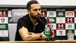 FOTO: LUCAS MERÇON/ FLUMINENSE FC/ DIVULGAÇÃO - Pres. Mário Bittencourt: ex-Fluminense pode ficar livre no mercado