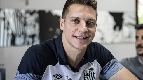 Foto: Raul Baretta/ Santos FC - Julio Furch é um dos reforços do Santos