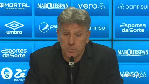 Ele falou isso do Flamengo AO VIVO: Renato Gaúcho choca Nação - Foto: Reprodução/Grêmio