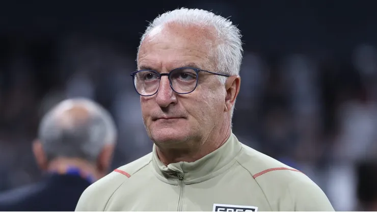 SP - SAO PAULO - 25/07/2023 - COPA DO BRASIL 2023, CORINTHIANS X SAO PAULO - Dorival Junior tecnico do Sao Paulo durante partida contra o Corinthians no estadio Arena Corinthians pelo campeonato Copa do Brasil 2023. Foto: Marcello Zambrana/AGIF