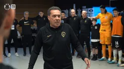 Foto: Reprodução/Corinthians TV - Luxemburgo: técnico discursou no vestiário
