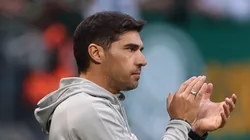 Foto: Cesar Greco/Palmeiras - Abel no jogo contra o Fortaleza