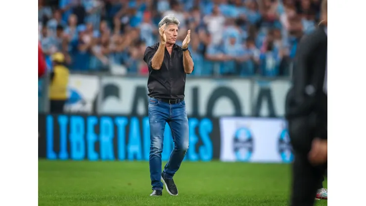 FOTO: Flickr Grêmio/ Lucas Uebel. Renato Gaúcho aprova retorno de Luan ao Grêmio.