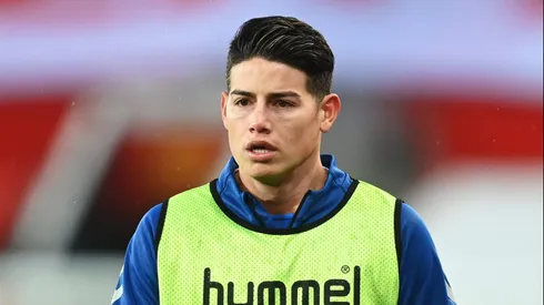 (Photo by Michael Regan/Getty Images) - James Rodríguez foi buscado após análise por um medalhão do Flamengo.