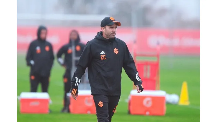Ricardo Duarte, Inter / Divulgação - Coudet está fazendo mudanças no sistema colorado