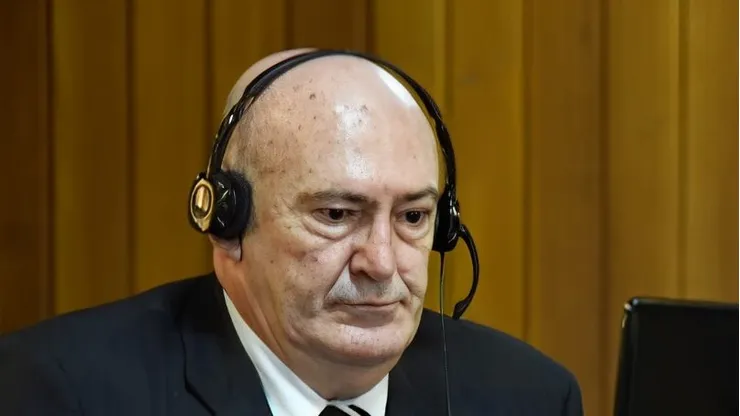 Foto: Ivan Storti/Santos FC - Andrés Rueda, presidente do Santos