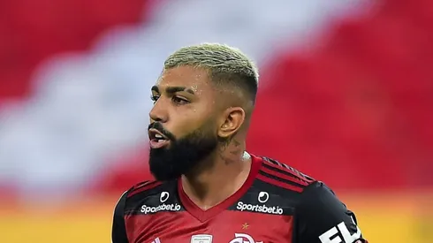RJ - Rio de Janeiro - 19/08/2020 - BRASILEIRO A 2020, FLAMENGO X GREMIO - Gabigol jogador do Flamengo durante partida contra o Gremio no estadio Maracana pelo campeonato Brasileiro A 2020. Foto: Thiago Ribeiro/AGIF