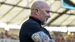 RJ - RIO DE JANEIRO - 22/07/2023 - BRASILEIRO A 2023, FLAMENGO X AMERICA - Jorge Sampaoli tecnico do Flamengo durante partida contra o America no estadio Maracana pelo campeonato Brasileiro A 2023. Foto: Thiago Ribeiro/AGIF