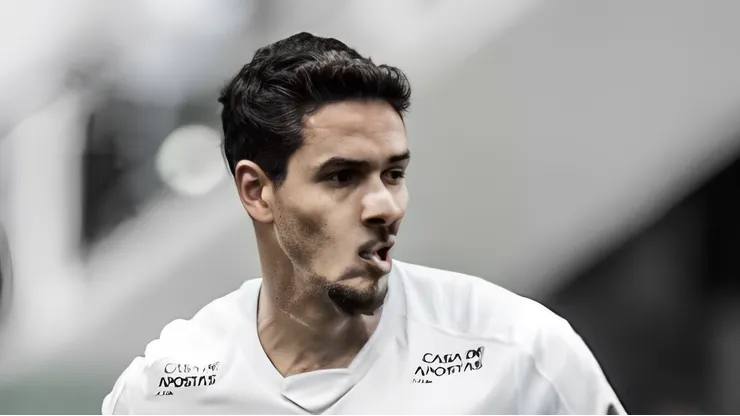Foto: Divulgação Flickr Santos/Ivan Storti – Lucas Veríssimo se declara ao Corinthians