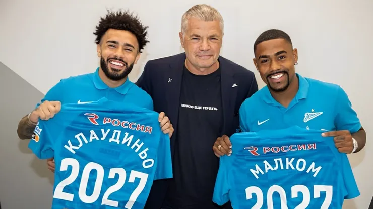 Foto: Divulgação/Zenit - Zenit, de Claudinho e Wendel, quer Bitello do Grêmio para a próxima temporada