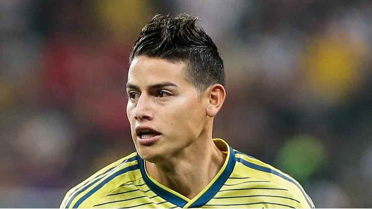 SP - Sao Paulo - 28/06/2019 - Copa America 2019, Colombia x Chile - James Rodriguez jogador do Colombia durante partida contra o Chile no estadio Arena Corinthians pelo campeonato Copa America 2019. Foto: Marcello Zambrana/AGIF