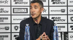Bruno Lage manda a real e explica as substituições que fez no Botafogo na Vila Belmiro