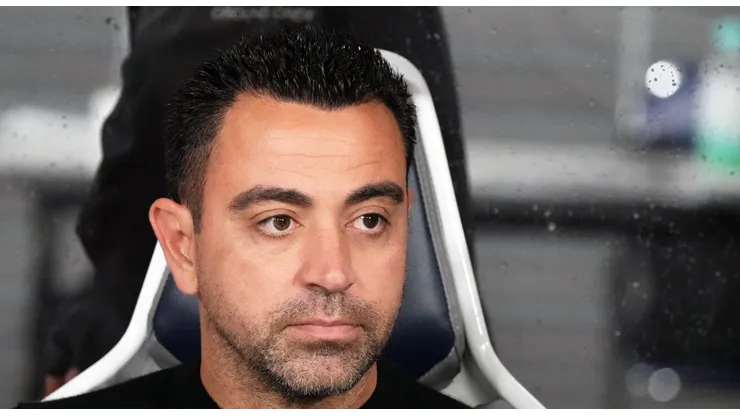 Xavi Hernandez, treinador do Barcelona, durante partida da pré-temporada. Foto: Koji Watanabe/Getty Images