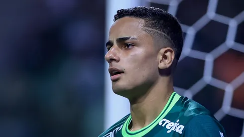 SP - Sao Paulo - 22/02/2023 - PAULISTA 2023, PALMEIRAS X BRAGANTINO - Giovani jogador do Palmeiras durante partida contra o Bragantino no estadio Arena Allianz Parque pelo campeonato Paulista 2023. Foto: Marcello Zambrana/AGIF