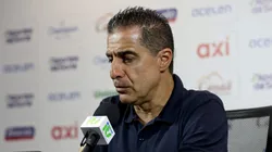 Renato Paiva, treinador do Bahia, em coletiva após empate contra o Corinthians pelo Brasileirão. Foto: Flickr oficial Bahia/Felipe Oliveira