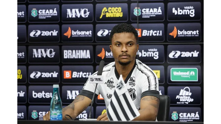 Apresentação de Lucas Ribeiro no Ceará. Foto: Reprodução site oficial Ceará/Felipe Santos