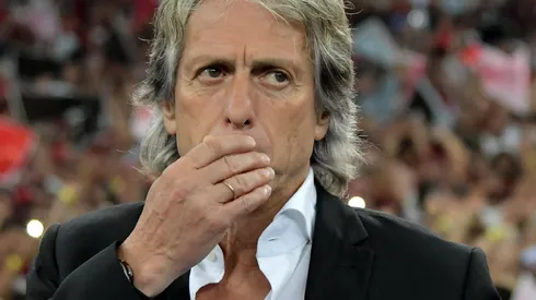 RJ - Rio de Janeiro - 23/10/2019 - Libertadores 2019, Flamengo x Gremio -Jorge Jesus tecnico do Flamengo durante partida contra o Gremio no estadio Maracana pelo campeonato Libertadores 2019. Foto: Thiago Ribeiro/AGIF