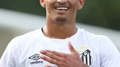 Weslley Patati é o artilheiro do Brasileirão sub-20 (Crédito: Pedro Ernesto Guerra Azevedo/Santos FC)