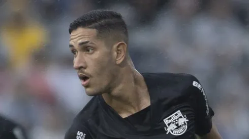 SP - Braganca Paulista - 20/03/2022 - PAULISTA 2022, BRAGANTINO X PALMEIRAS - Praxedes jogador do Bragantino durante partida contra o Palmeiras no estadio Nabi Abi Chedid pelo campeonato Paulista 2022. Foto: Diogo Reis/AGIF