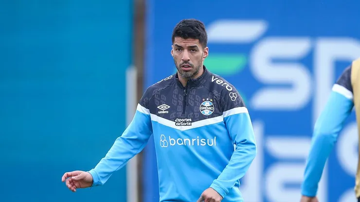 Foto: Lucas Uebel/Grêmio FBPA - Luisito durante treinamento de quinta-feira (20)