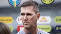 Foto: Abner Dourado/AGIF - Paulo Turra é o treinador do Santos