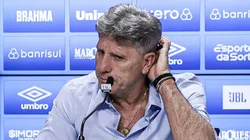 RS - PORTO ALEGRE - 25/06/2023 - BRASILEIRO A 2023, GREMIO X CORITIBA - Renato Portaluppi tecnico do Gremio durante coletiva apos vitoria em partida contra o Coritiba no estadio Arena do Gremio pelo campeonato BRASILEIRO A 2023. Foto: Maxi Franzoi/AGIF