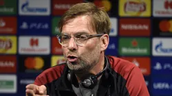 BARCELONA, SPAIN - APRIL 30: Jurgen Klopp, Manager of Liverpool speaks during a Liverpool press conference ahead of their UEFA Champions League semi-final first leg match against FC Barcelona. On April 30, 2019 in Barcelona. (Photo by Alex Caparros/Getty Images)