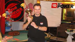 Sérgio Braga venceu torneio de poker em 2007 (Foto: Montagem com imagem de acervo pessoal)