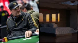 Phil Hellmuth supostamente dorme em uma cama diferete (Fotos: Reprodução Instagram oficial Phil Hellmuth @philhellmuthpositivity e Reprodução/Pixabay)