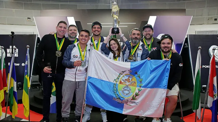 Rio de Janeiro campeão do CBPE 2023 (Foto: Divulgação/BSOP)