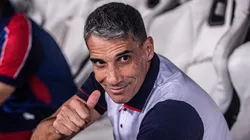 Vojvoda, técnico do Fortaleza, durante partida contra o Aguia de Maraba na Arena Castelao pela Copa do Brasil 2023. Foto: Lucas Emanuel/AGIF