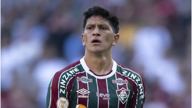 RJ - RIO DE JANEIRO - 16/07/2023 - BRASILEIRO A 2023, FLUMINENSE X FLAMENGO - German Cano jogador do Fluminense lamenta chance perdida durante partida contra o Flamengo no estadio Maracana pelo campeonato Brasileiro A 2023. Foto: Jorge Rodrigues/AGIF