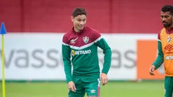 Diogo Barbosa retorna aos treinos no Fluminense. Foto: Flickr oficial Fluminense/Marcelo Gonçalves