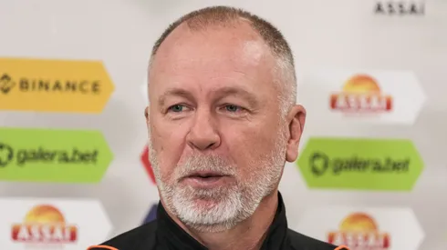 PR - CURITIBA - 22/06/2023 - BRASILEIRO A 2023, CORITIBA X INTERNACIONAL - Mano Menezes tecnico do Internacional durante entrevista antes da partida contra o Coritiba no estadio Couto Pereira pelo campeonato BRASILEIRO A 2023. Foto: Robson Mafra/AGIF